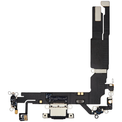 Flex de Puerto de Carga para iPhone 16 — OEM Original (Negro)