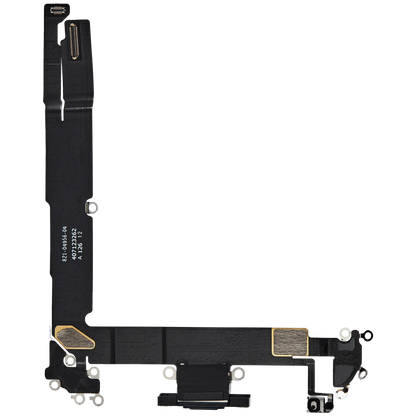 Flex de Puerto de Carga para iPhone 16 Plus — OEM Original (Negro)
