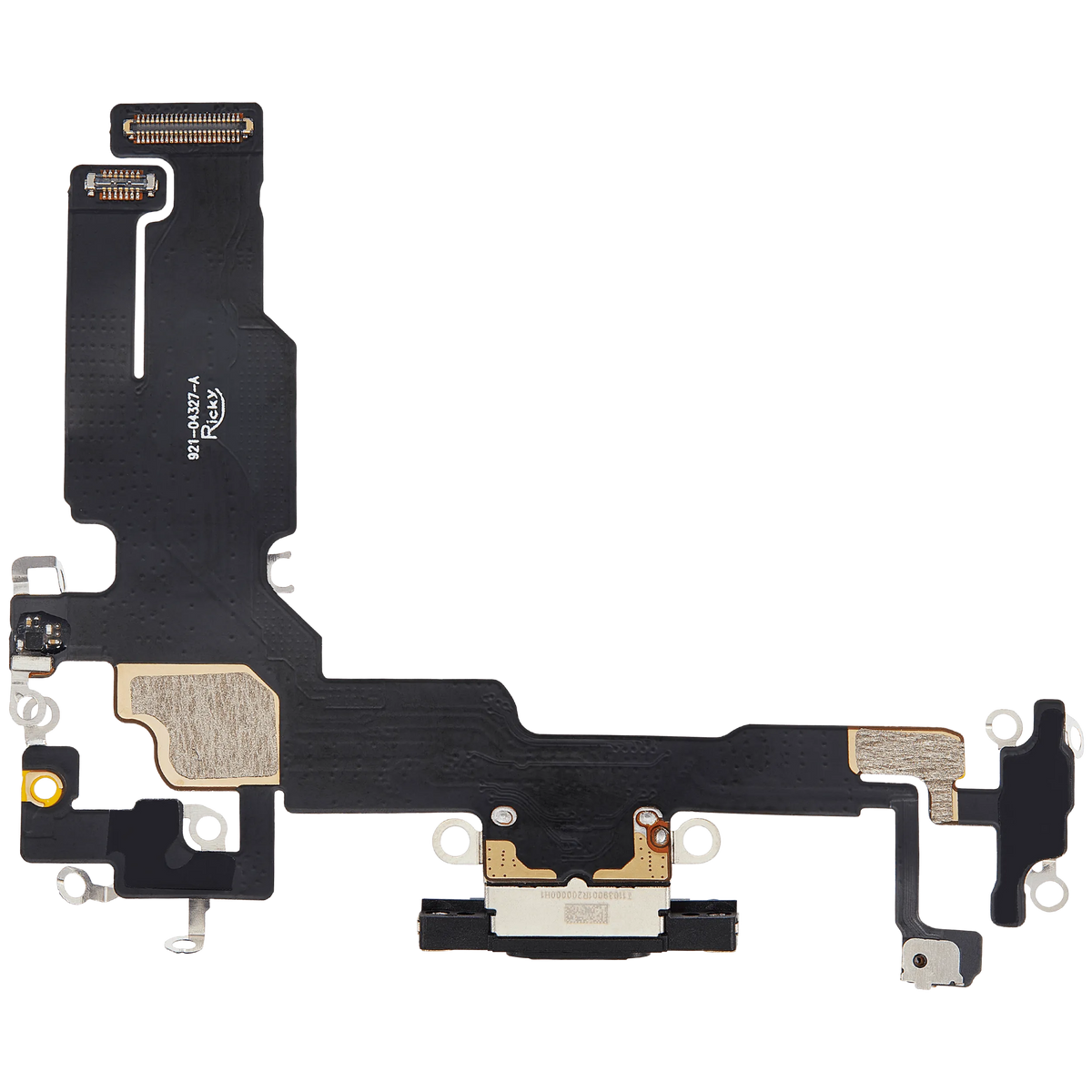 Flex de Puerto de Carga para iPhone 15 — Plus (Negro)