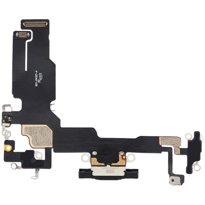 Flex de Puerto de Carga para iPhone 15 — Plus (Negro)