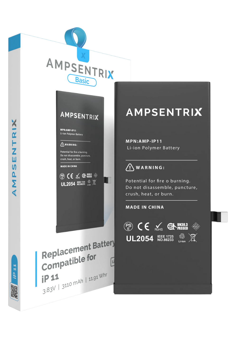 Batería Ampsentrix Basic para iPhone 11
