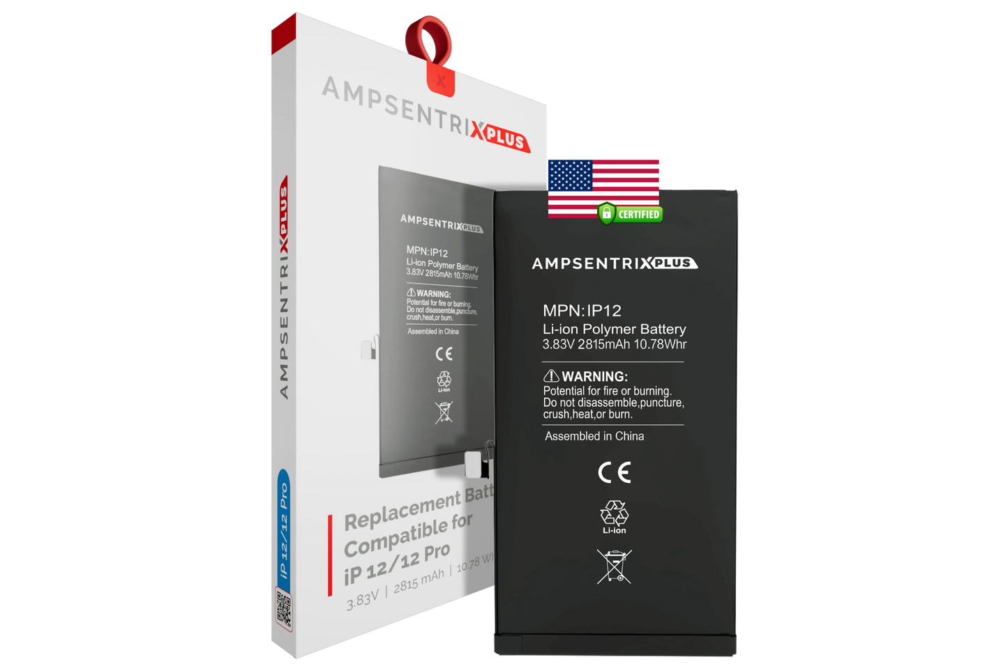 Batería Ampsentrix Plus para iPhone 12 / 12 Pro