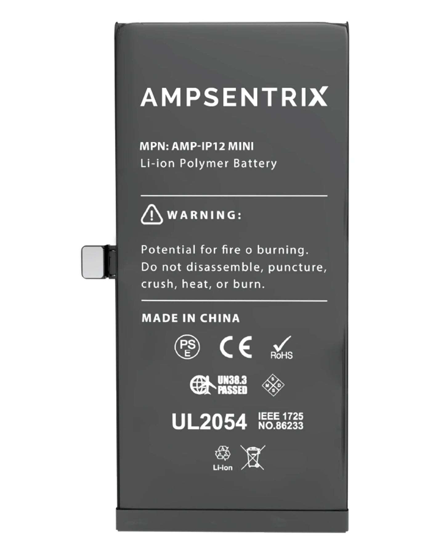 Batería Ampsentrix Plus para iPhone 12 mini