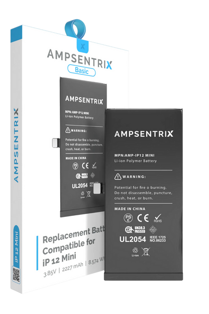 Batería Ampsentrix Basic para iPhone 12 mini