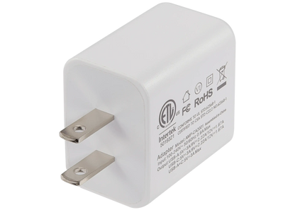 Cargador AmpSentrix 20W Doble Puerto USB-C + USB-A — Carga Rápida