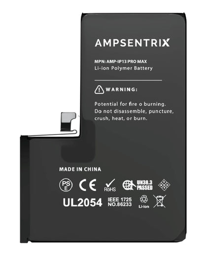 Batería Ampsentrix Plus Extended para iPhone 13 Pro Max