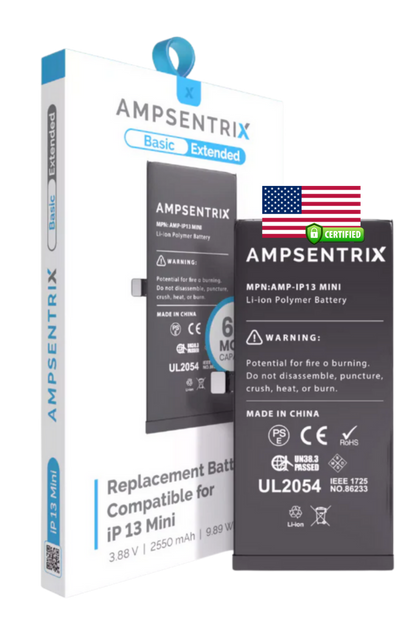 Batería Ampsentrix Extended para iPhone 13 mini