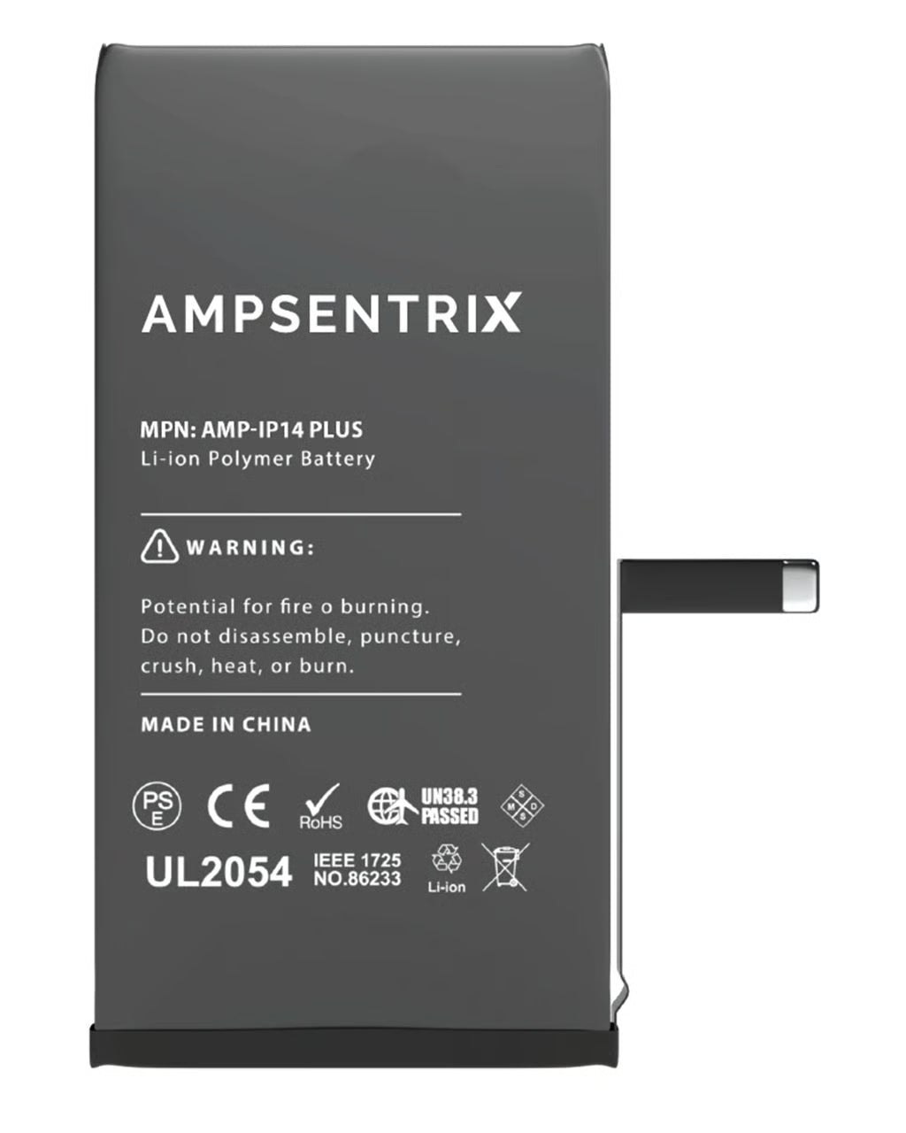 Batería Ampsentrix Plus Extended para iPhone 14 Plus