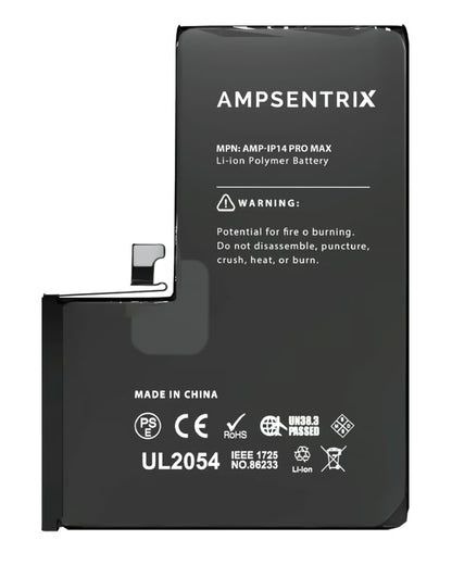 Batería Ampsentrix Plus Extended para iPhone 14 Pro Max