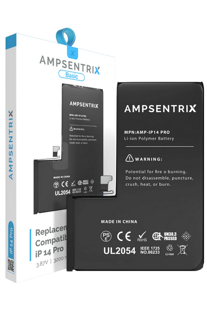 Batería Ampsentrix Basic para iPhone 14 Pro