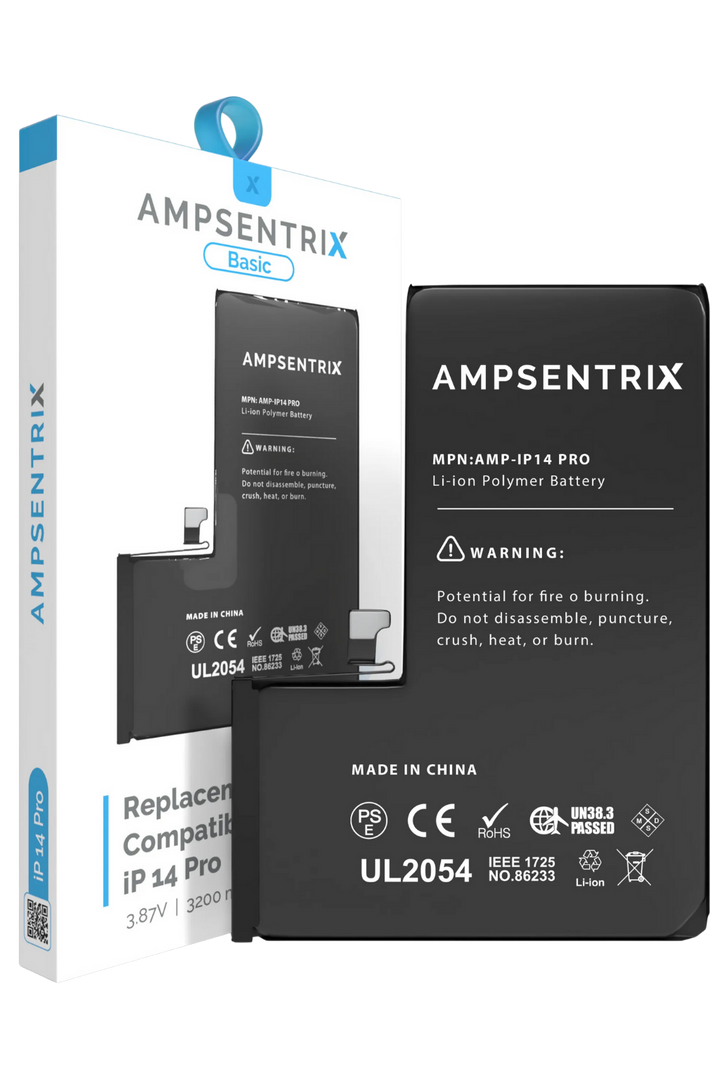 Batería Ampsentrix Basic para iPhone 14 Pro