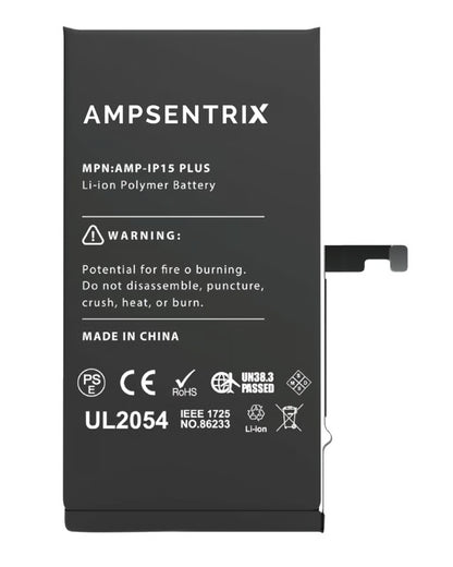 Batería Ampsentrix Plus Extended para iPhone 15 plus