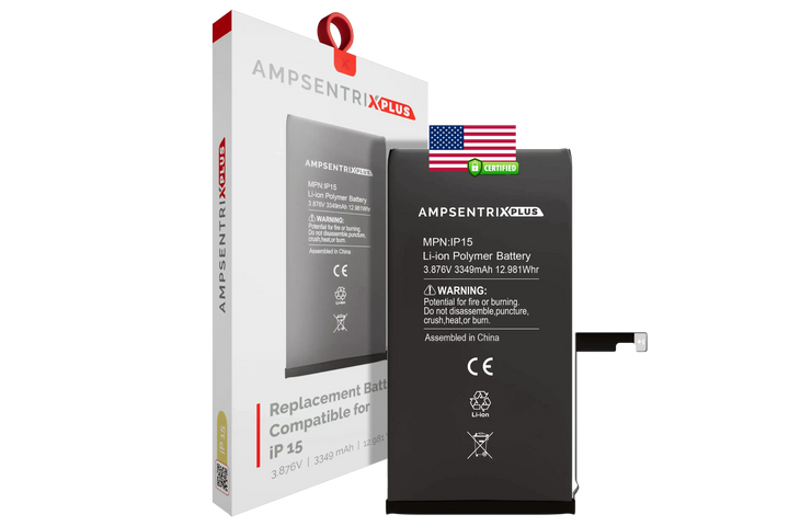 Batería Ampsentrix Plus para iPhone 15