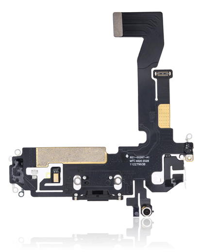 Flex de Puerto de Carga para iPhone 12 / 12 Pro — Plus (Grafito)