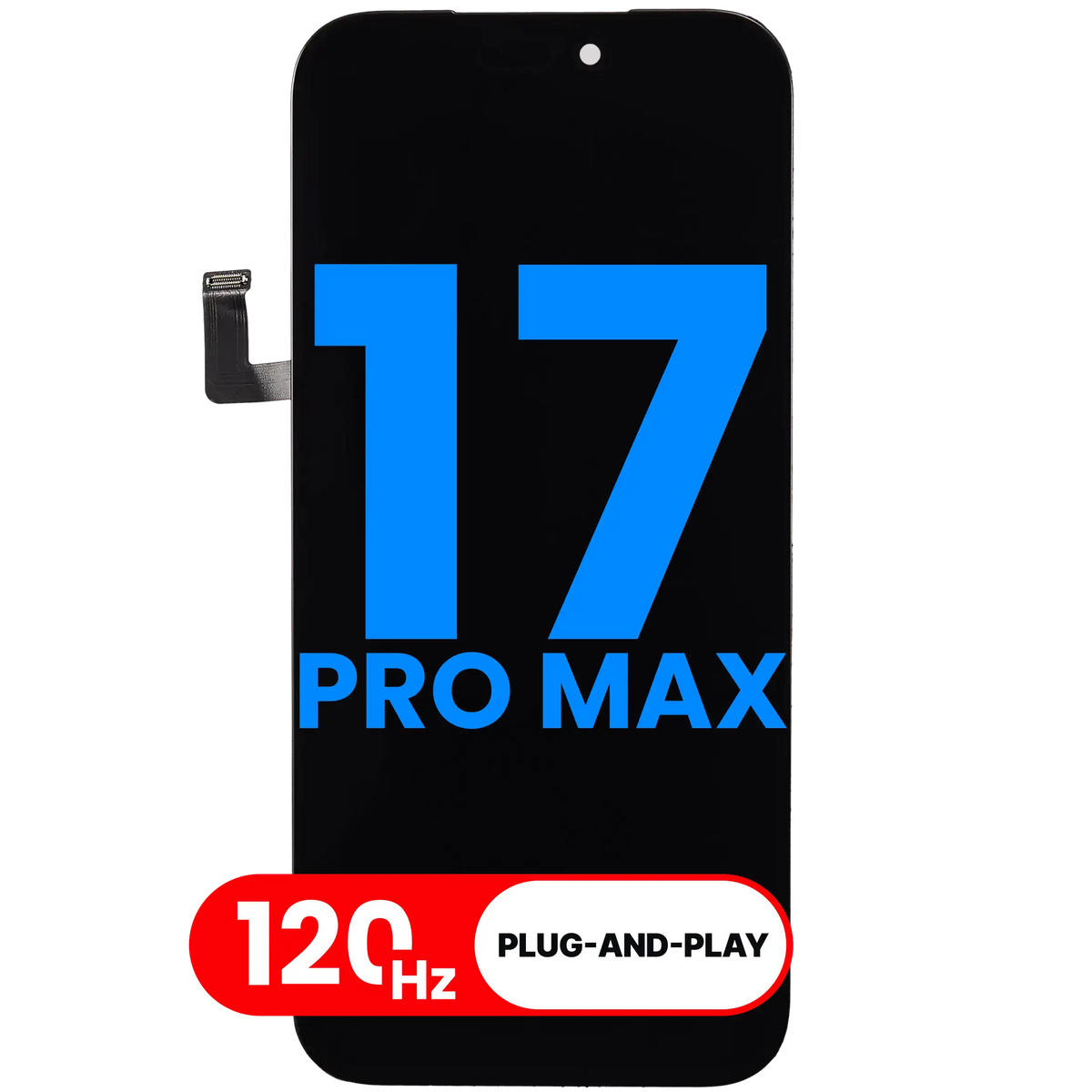 Pantalla LCD  Autoprogramable para iPhone 17 Pro Max (Repuesto: AQ7 3.0) (120 Hz)