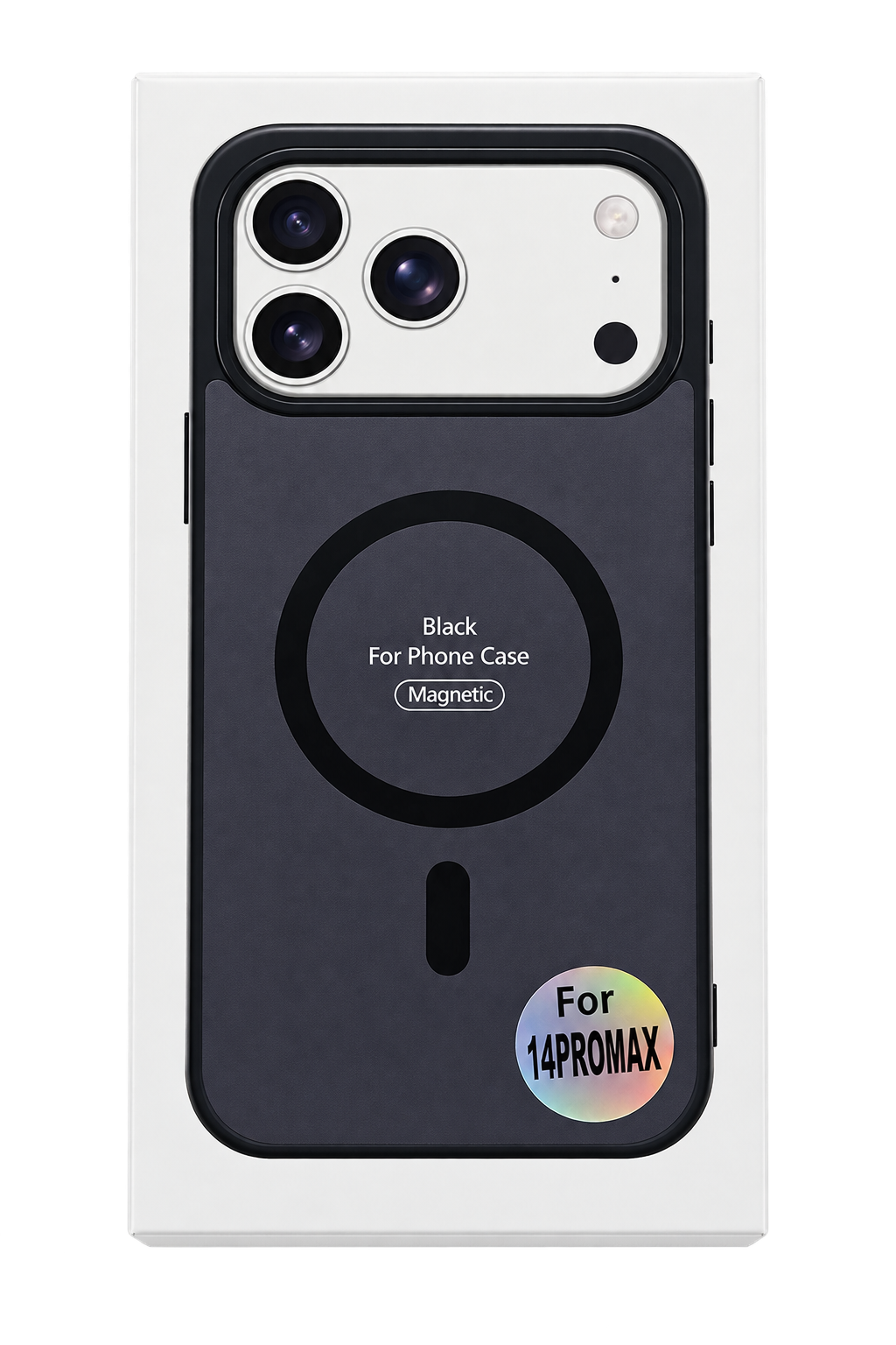 Funda MagSafe Negro para iPhone 14 Pro Max — Ampsentrix