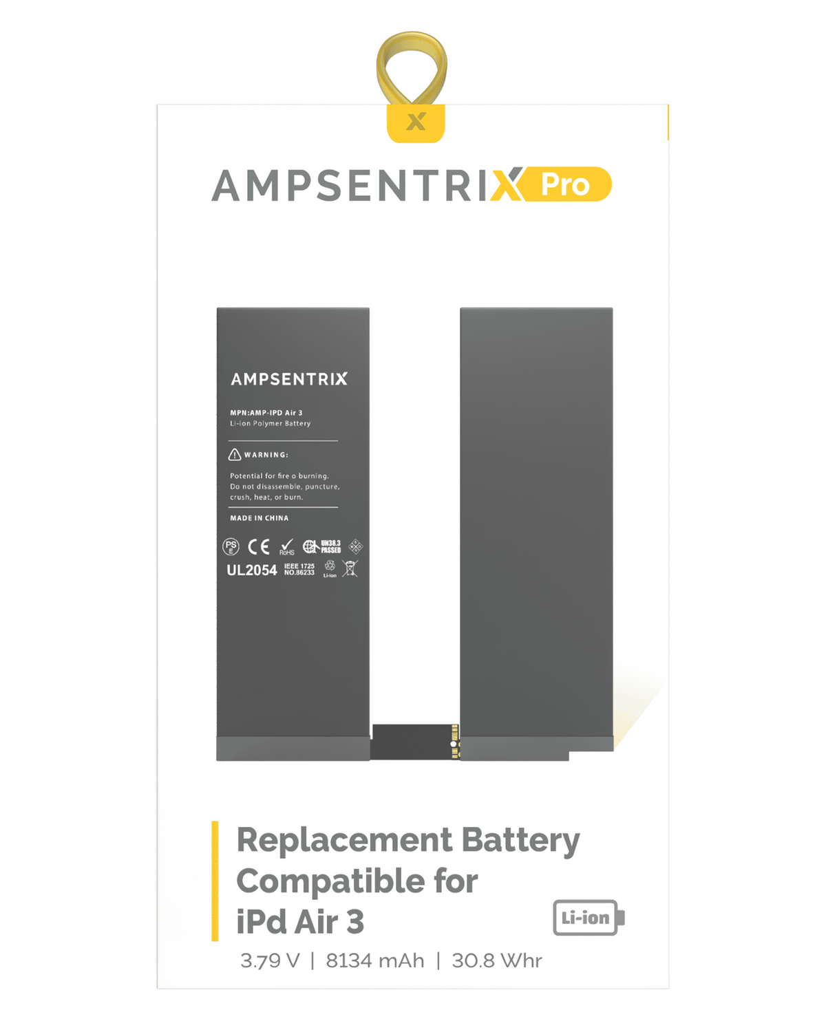 Batería AmpSentrix Pro para iPad Air 3