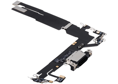 Flex de Puerto de Carga para iPhone 16 — OEM Original (Negro)