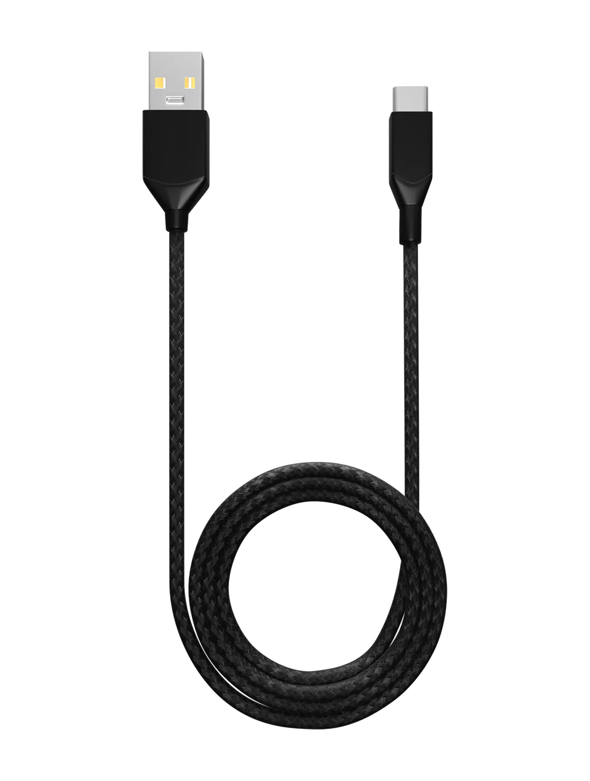 Cable AmpSentrix Infinity USB-A a USB-C (1m / 3ft) — Negro
