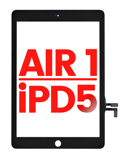 Táctil (Digitalizador) para iPad Air 1 / iPad 5 (2017) — Negro
