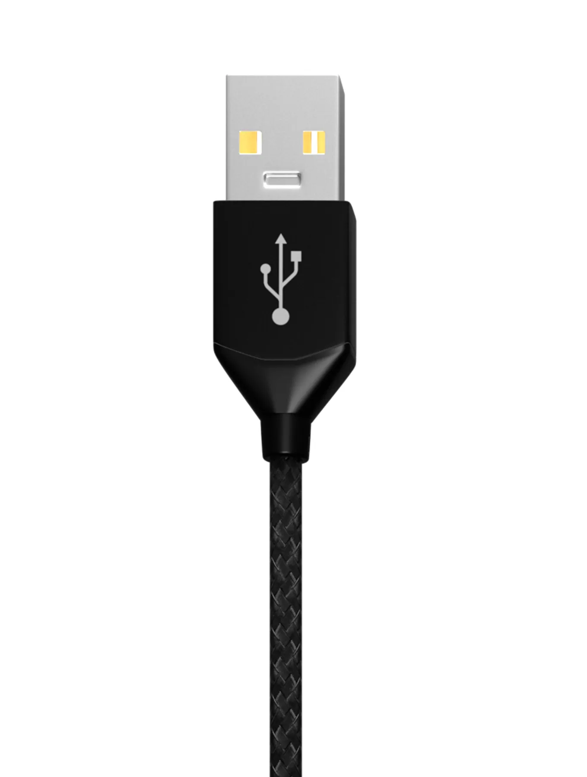 Cable AmpSentrix Infinity USB-A a Lightning (1m / 3ft) — Negro