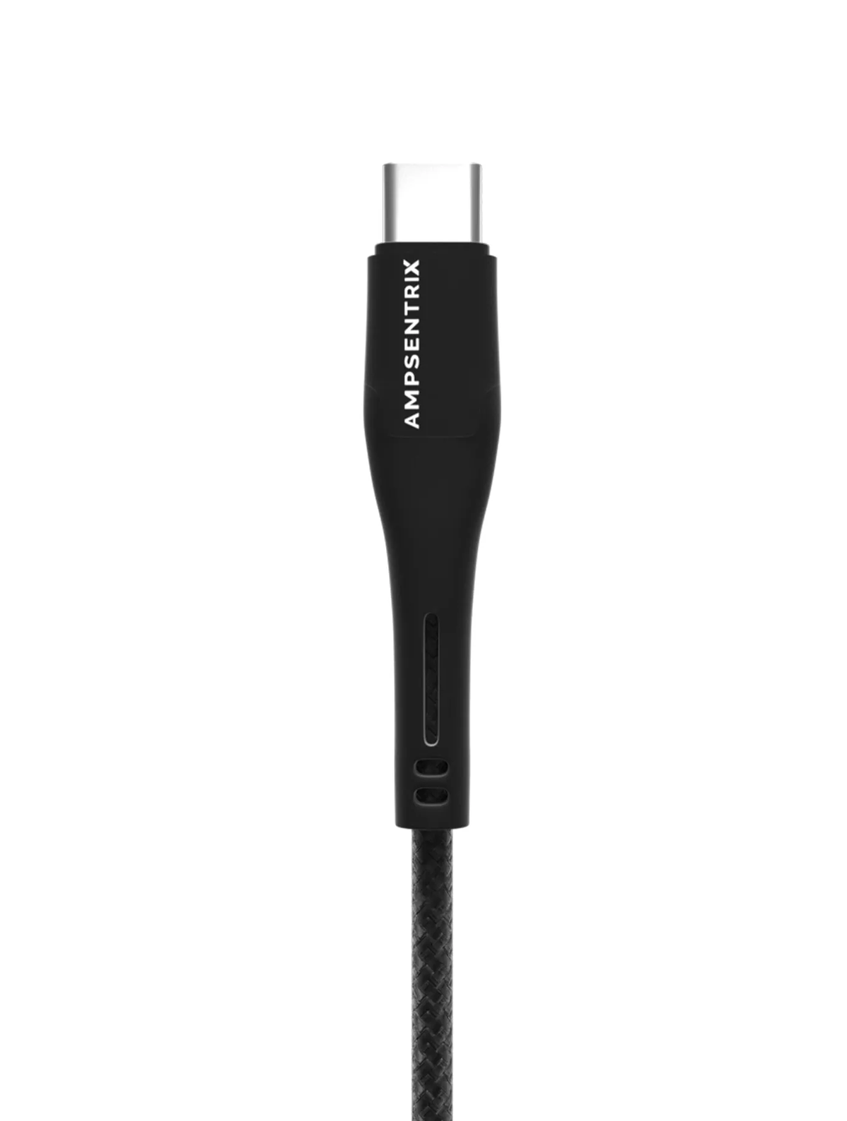 Cable AmpSentrix Matrix USB-C a Lightning (1m / 3ft) — Negro