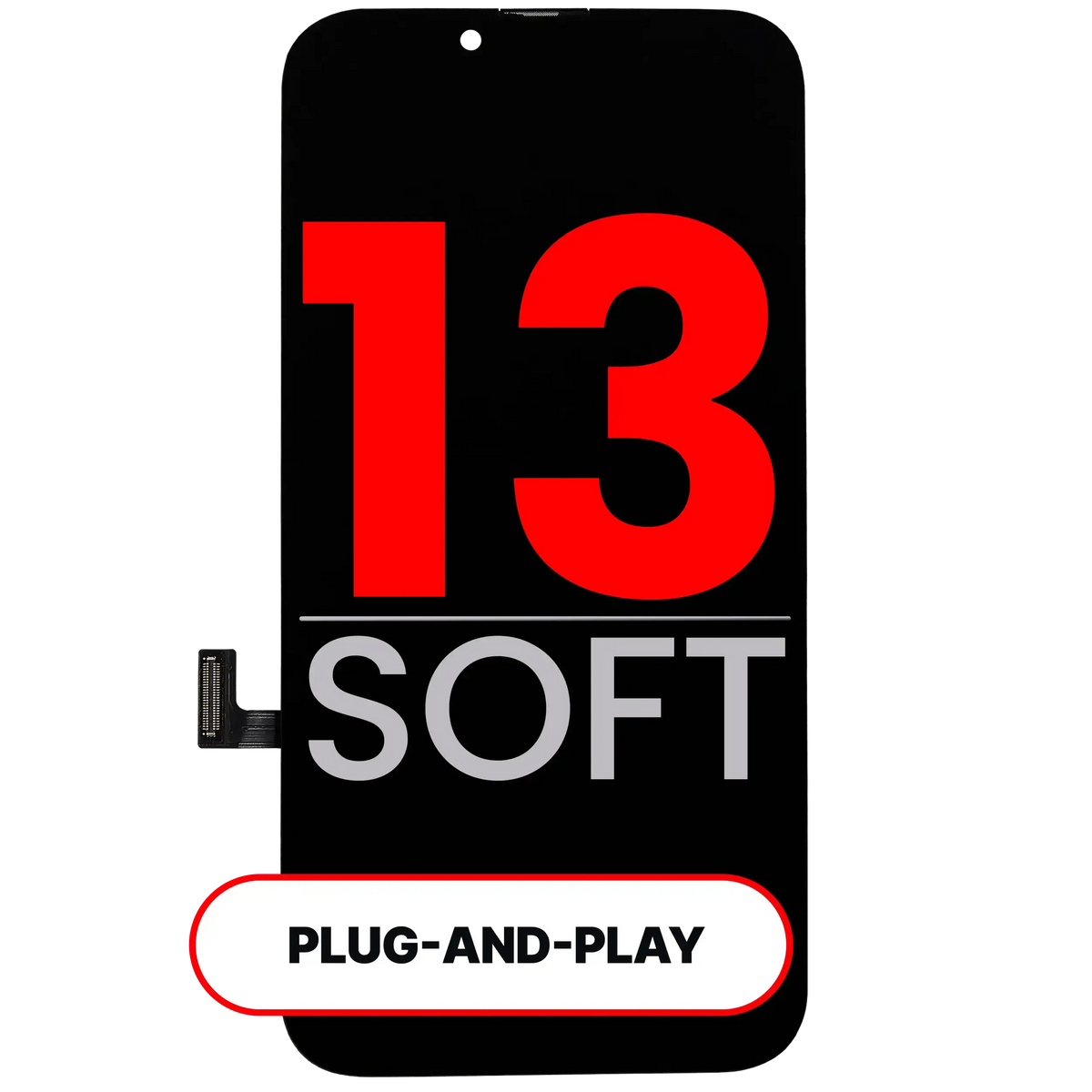 OLED Assembly For iPhone 13 (Aftermarket Pro: XO7 3.0 Soft)