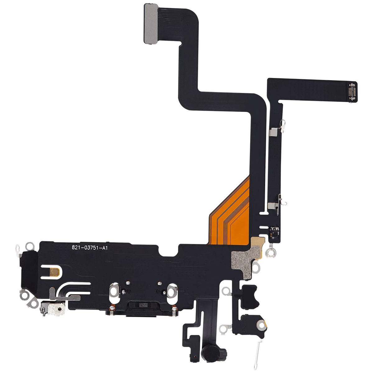 Flex de Puerto de Carga para iPhone 14 Pro — Plus (Negro Espacial)