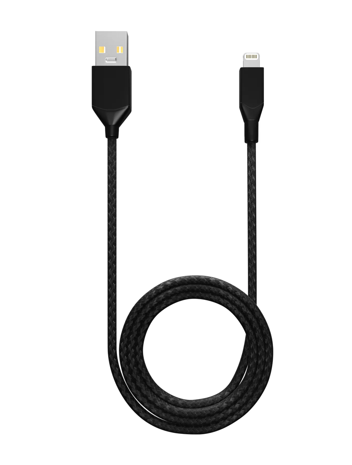 Cable AmpSentrix Infinity USB-A a Lightning (1m / 3ft) — Negro