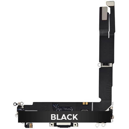 Flex de Puerto de Carga para iPhone 16 Plus — OEM Original (Negro)