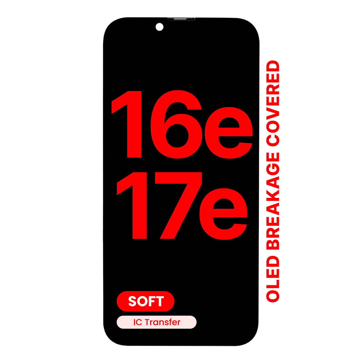 Pantalla OLED iPhone 17e / 16e (XO7 Soft)