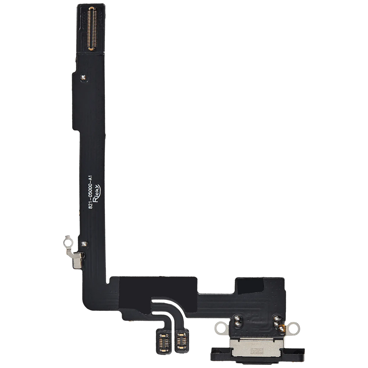Flex de Puerto de Carga para iPhone 16 Pro Max — Plus (Titanio Negro)