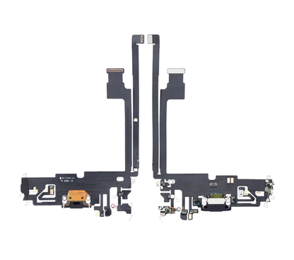 Flex de Puerto de Carga para iPhone 12 Pro Max — Plus (Grafito)