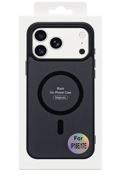 Funda MagSafe Negro para iPhone 16e/17e — Ampsentrix