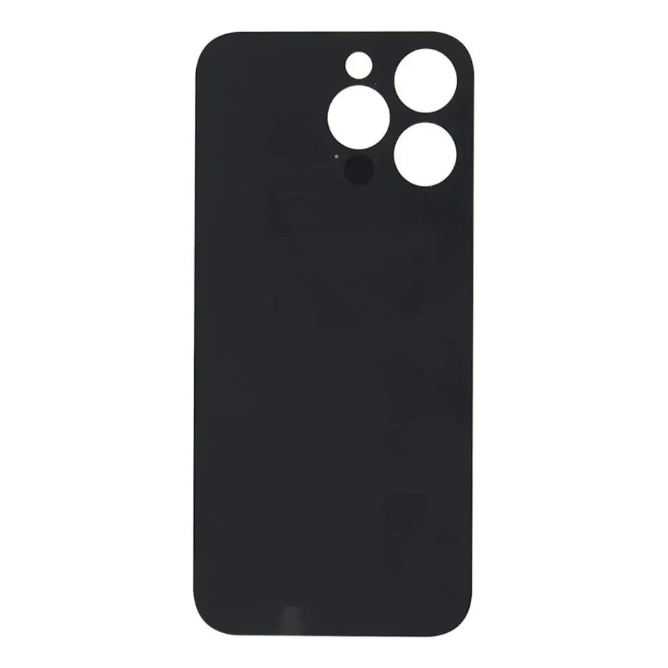 Tapa Trasera de Cristal Aro Grande para iPhone 14 Pro Max Oro