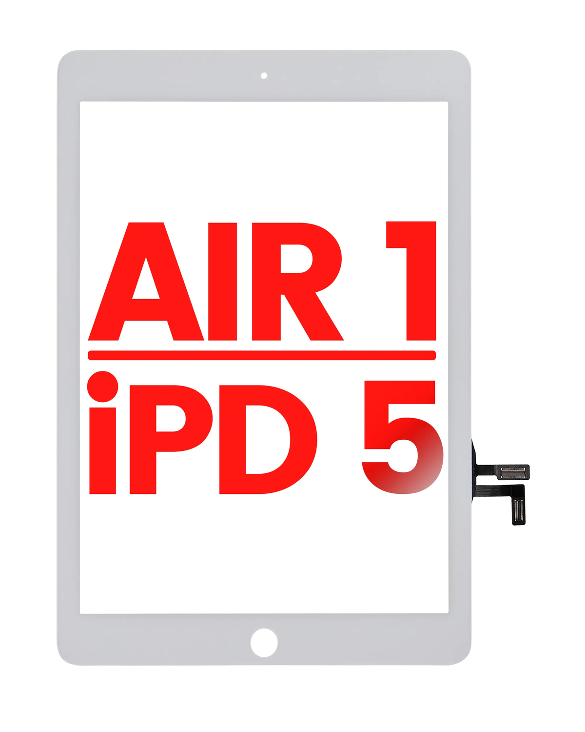 Táctil (Digitalizador) para iPad Air 1 / iPad 5 (2017) — Blanco