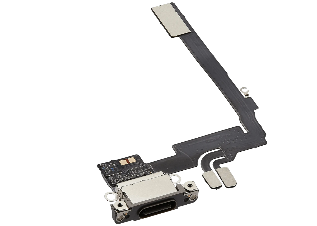 Flex de Puerto de Carga para iPhone 16 Pro (Titanio Natural)