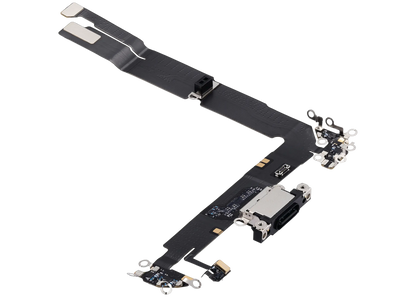 Flex de Puerto de Carga para iPhone 16 Plus — OEM Original (Negro)