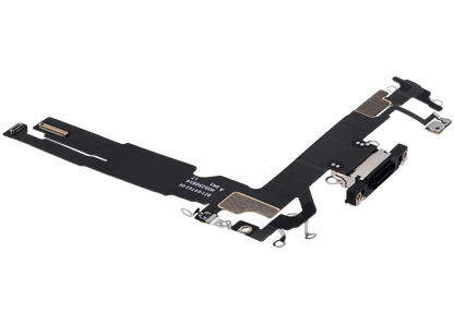 Flex de Puerto de Carga para iPhone 16 — OEM Original (Negro)