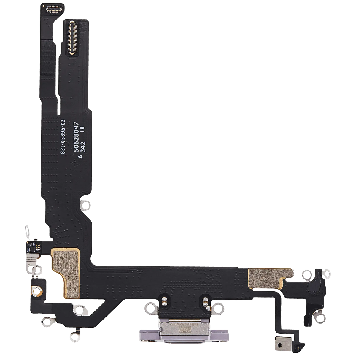 Flex de Puerto de Carga para iPhone 17 — OEM Original (Lavanda)