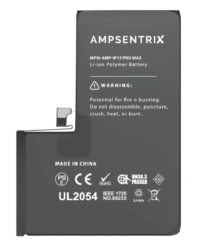 Batería Ampsentrix Extended para iPhone 13 Pro Max