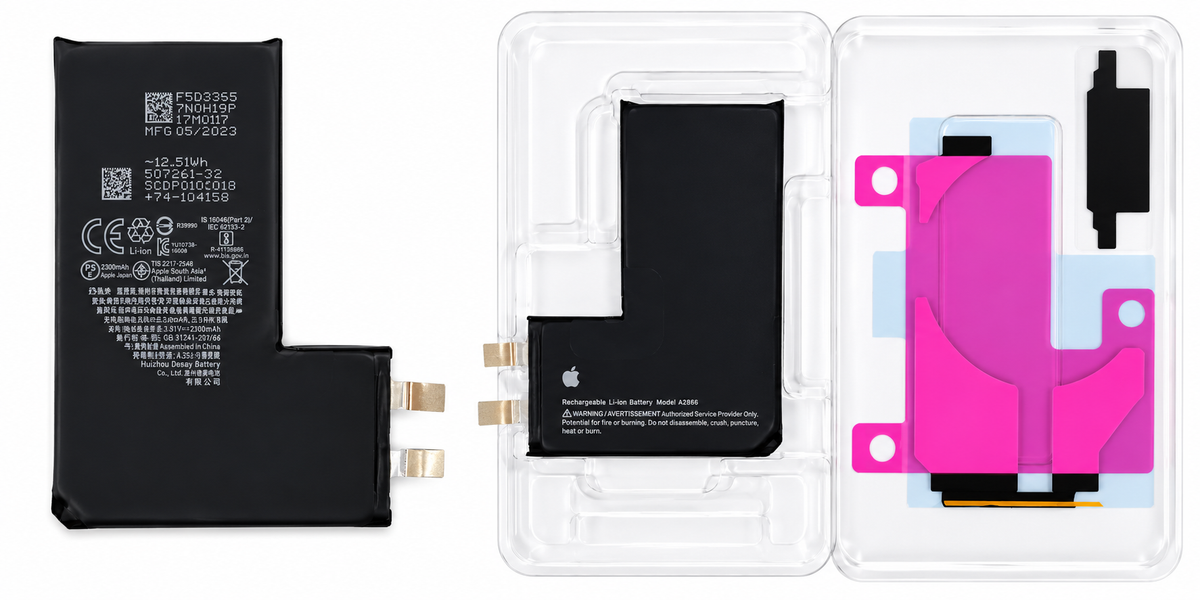 Batería Desay  Sin flex para iPhone 14 Pro