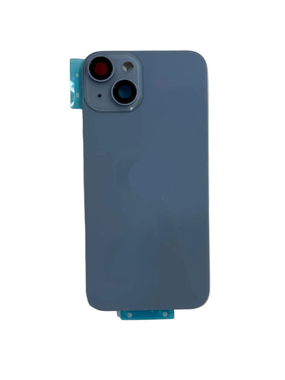 Tapa Trasera Con Lentes E Imanes Iphone 14 Azul