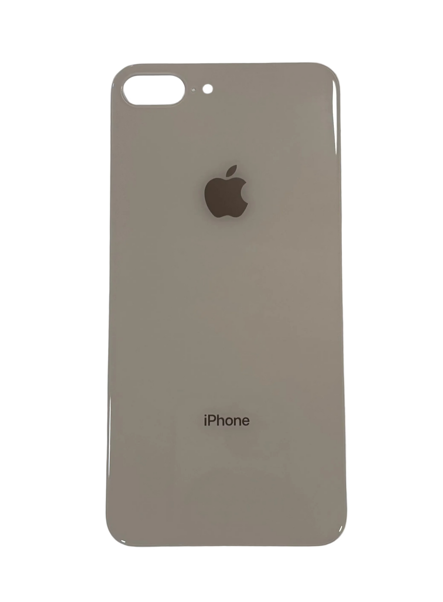 Tapa Trasera de Cristal Aro Grande para iPhone 8 Plus Oro