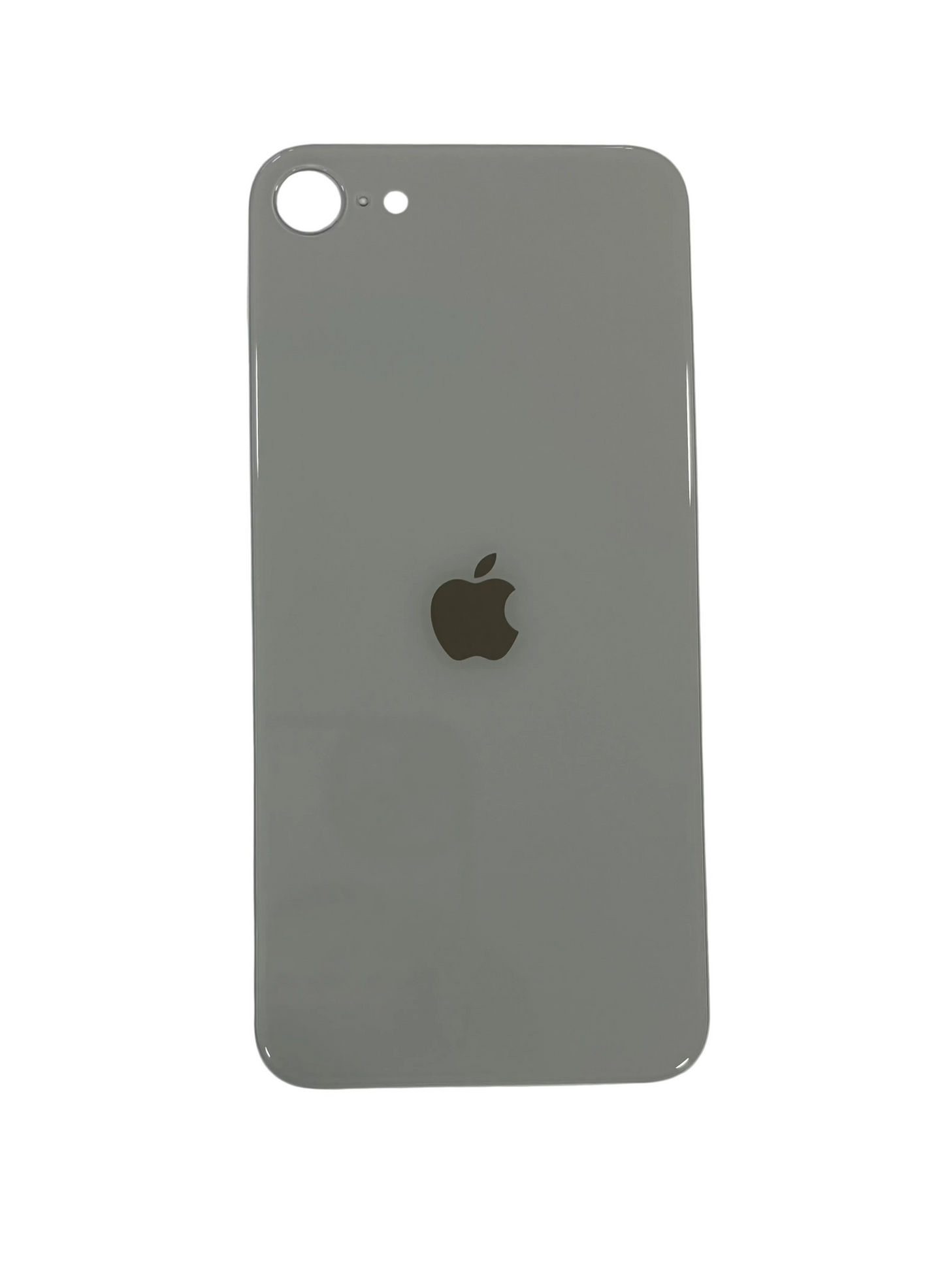 Tapa Trasera de Cristal Aro Grande para iPhone SE 2020 Blanco