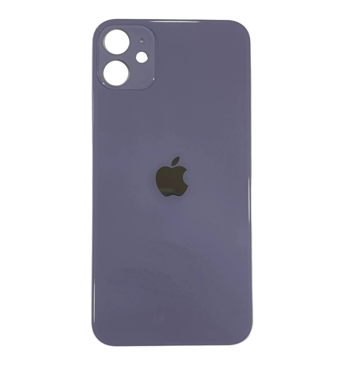 Tapa Trasera de Cristal Aro Grande para iPhone 11 Morado