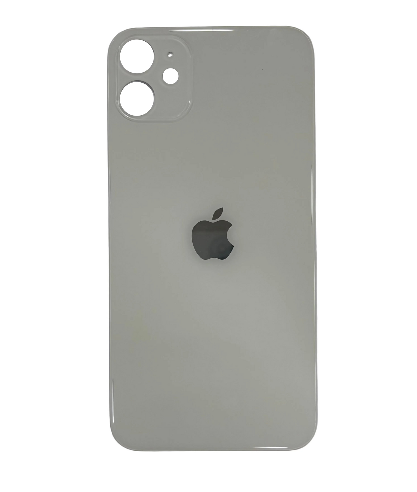 Tapa Trasera de Cristal Aro Grande para iPhone 11 Blanco
