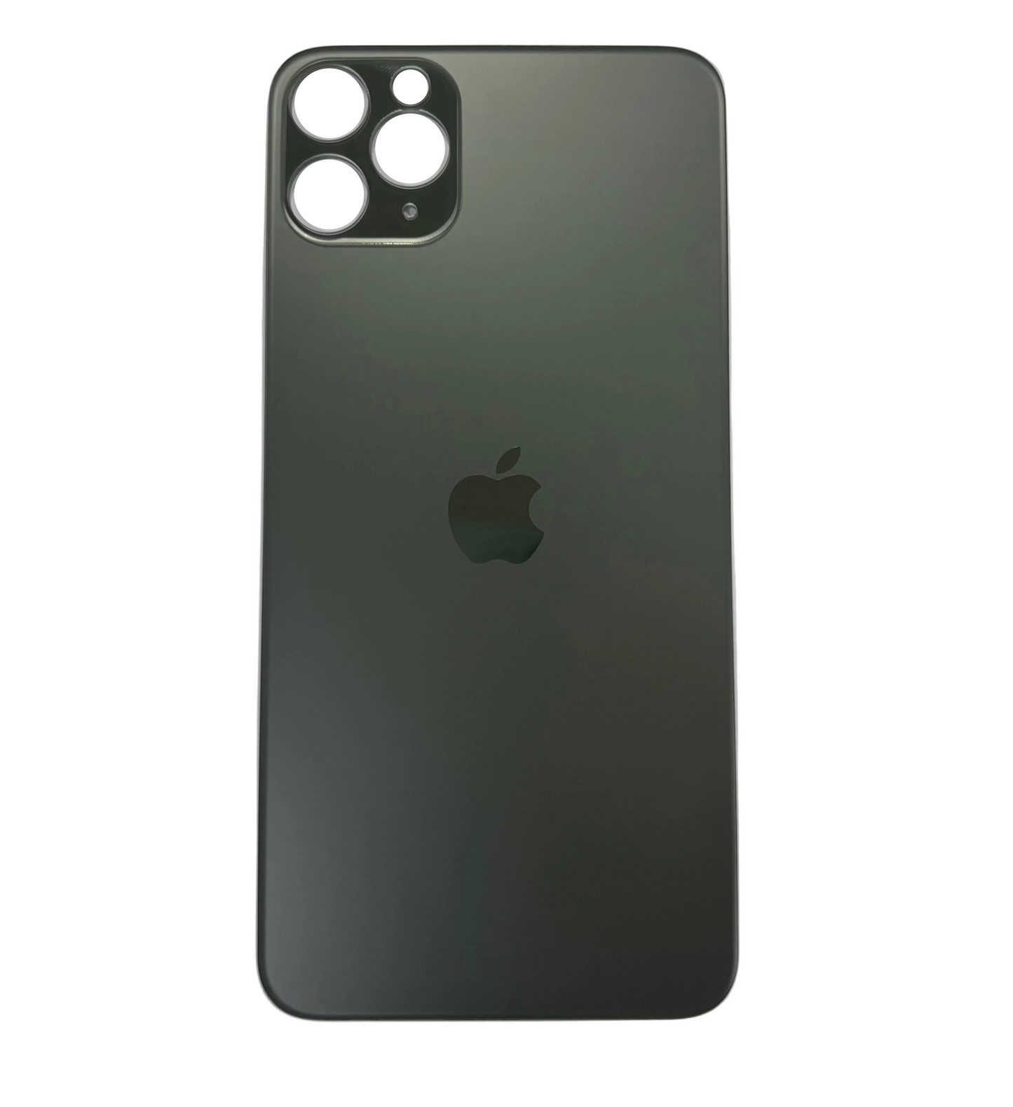 Tapa Trasera de Cristal Aro Grande para iPhone 11 Pro Max Verde