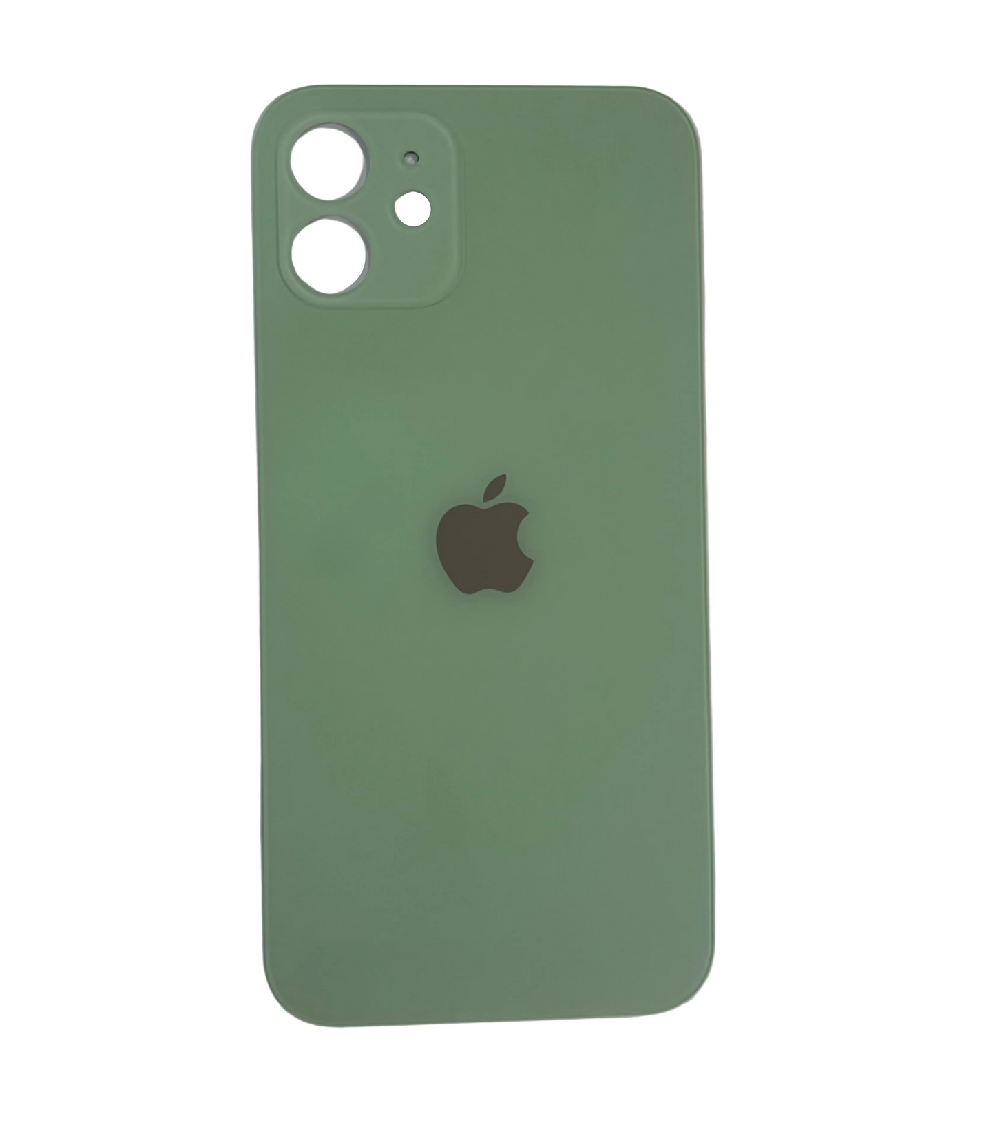 Tapa Trasera de Cristal Aro Grande para iPhone 12 Verde