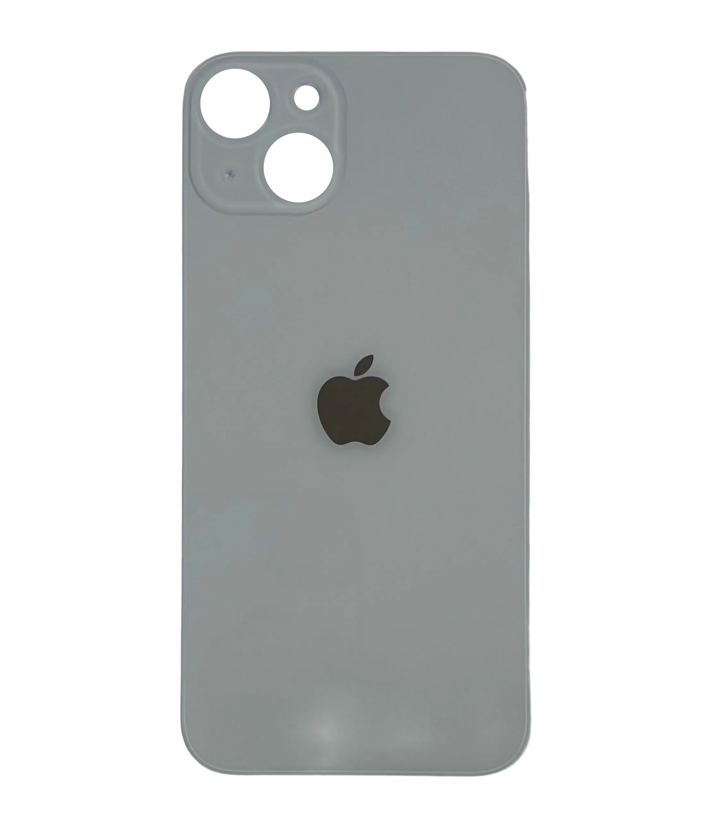 Tapa Trasera de Cristal Aro Grande para iPhone 13 Blanco